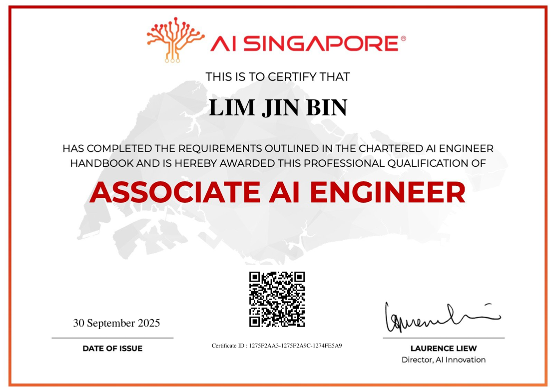AI Singapore Associate AI Engineer