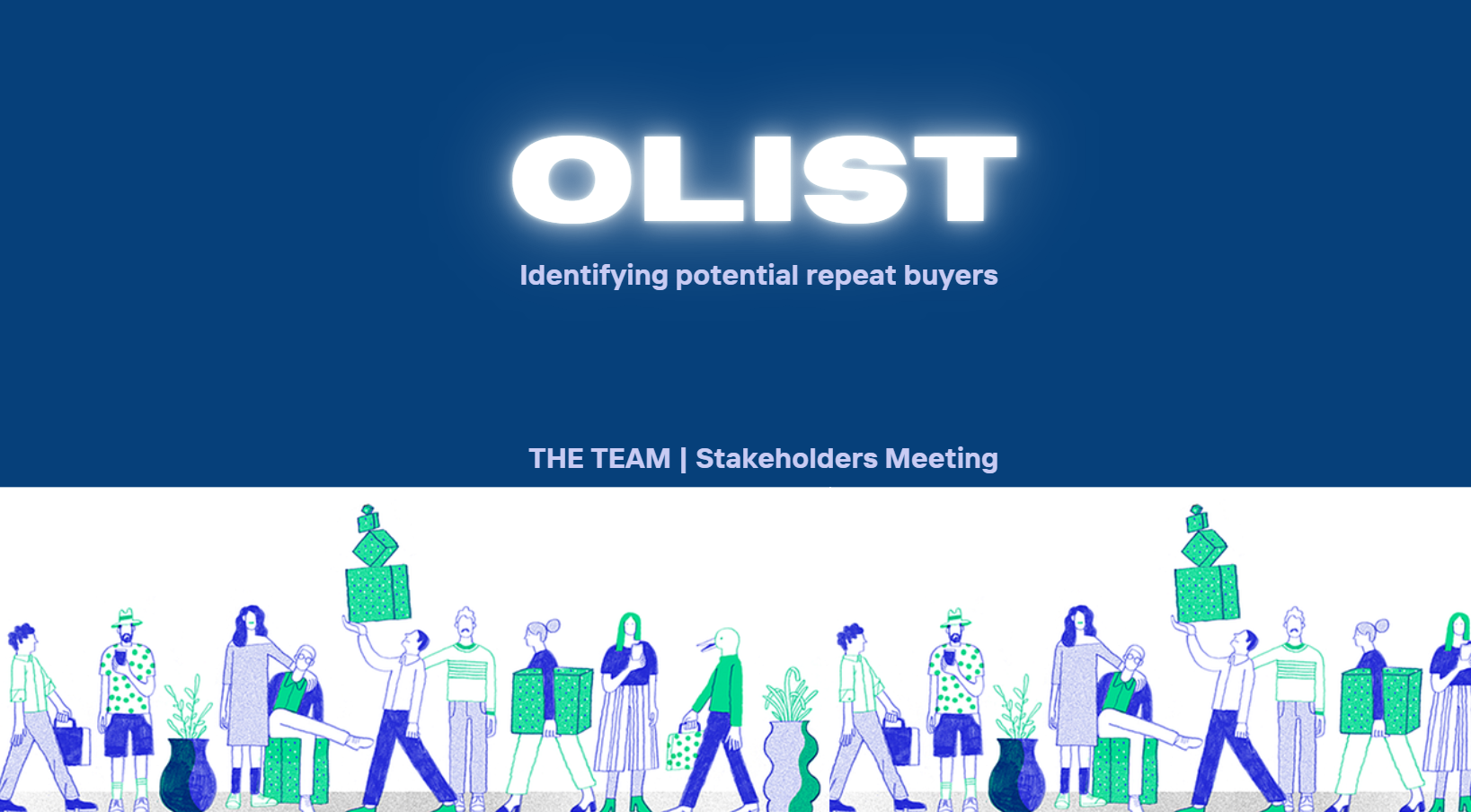 Crowd and sensors illustration